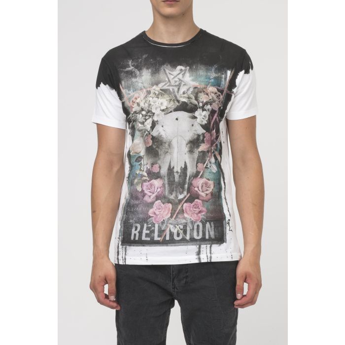religion stag t-shirt