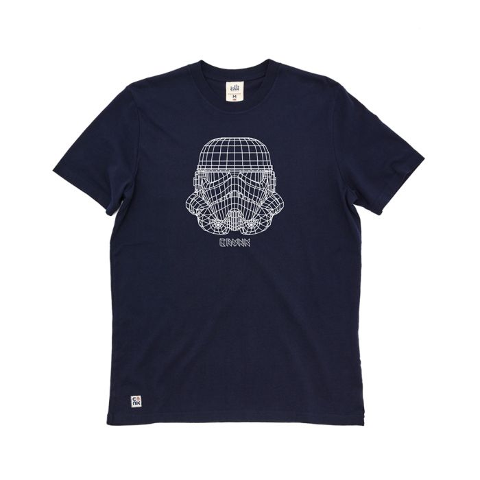Star Wars Trooper Wire Frame T-shirt in Navy