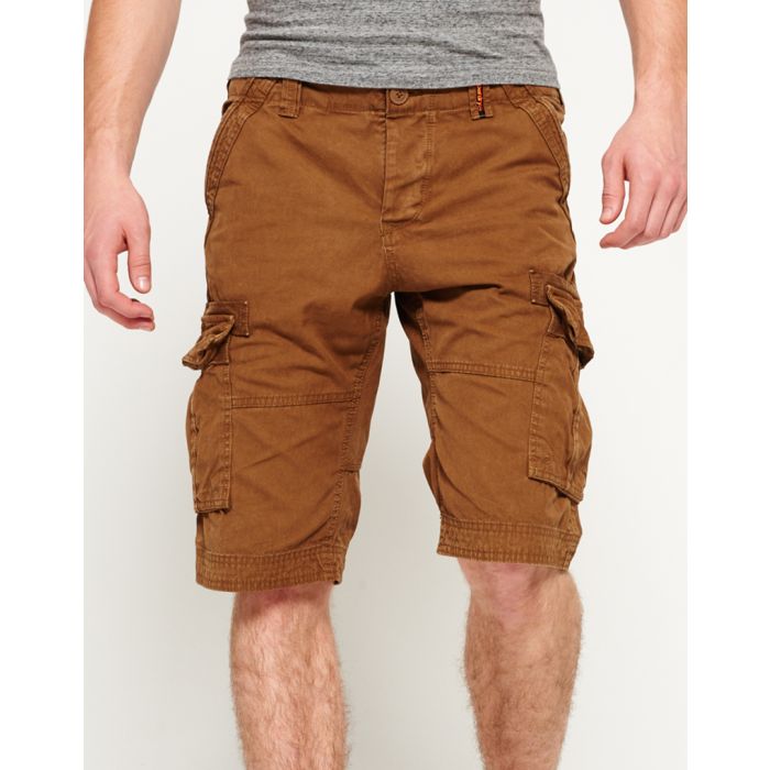 brown superdry shorts