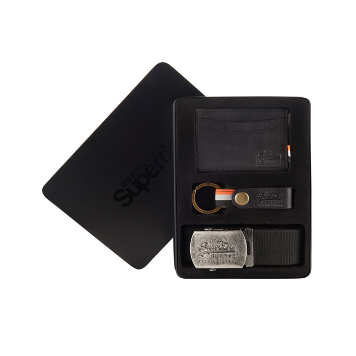 Superdry Wallet and Belt gift set