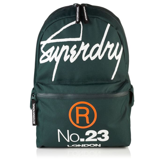green superdry backpack