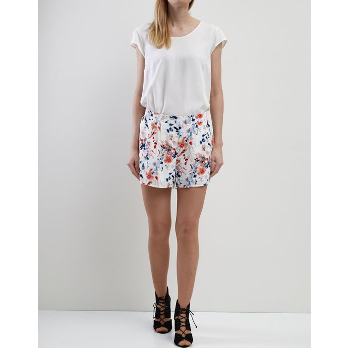 womens summer shorts in floral
