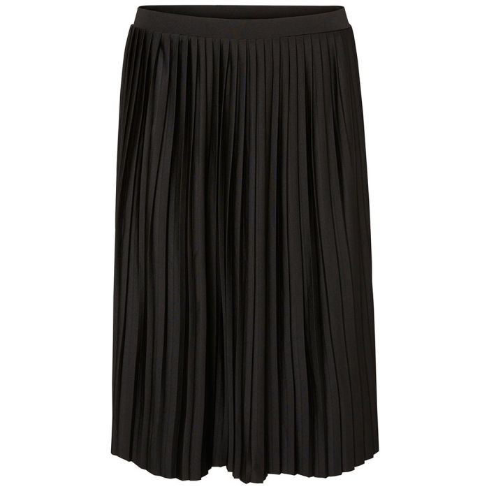 Vero Moda Adrian pleated skirt in black