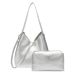 Also available in Every Other Dual Strap Slouch Large Bag in Silver  
