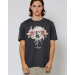 Also available in Religion Roses Skull T-shirt in Washed Black 